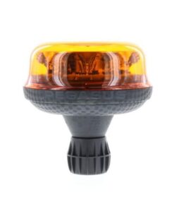 Baliza LED, 9 W, 10-30 V, ámbar, montaje en poste flexible Autoblok, giratorio, Ø130 mm x 131 mm, PEGASUS