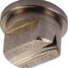 Tobera estándar, doble, chorro plano OC 85° 015 acero inoxidable TeeJet