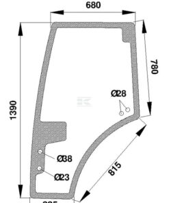 Ventanilla de puerta