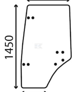 Cristal puerta izda.