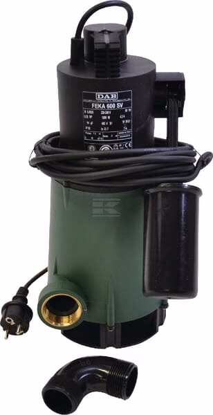 Bomba sumergible Feka 600M-A RVS-As 1 Bomba sumergible Feka 600M-A RVS-As