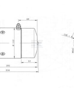 Motor MPP 24V CC 2100W relé incluido