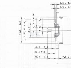 Motor 24V CC 800W relé incl