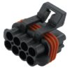 Carcasa para enchufe 8 polos Hembra MP150S