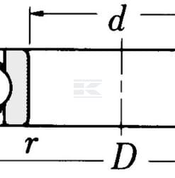 Rodamiento de bolas de ranura profunda 10 x 26 x 8 mm, gopart