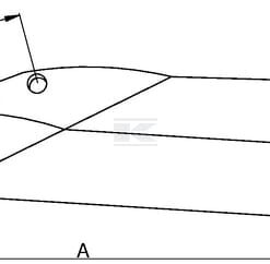 Reja 450 x 70 x 10 mm