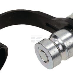 Racor rápido medición macho, cara plana, 1/4" NPT M
