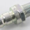 Racor rápido medición macho, cara plana, 1/4" NPT M