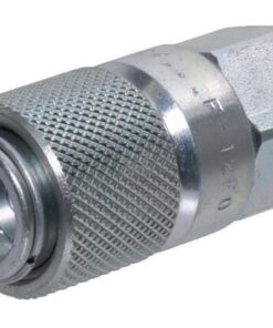 Racor rápido sistema medición, hembra plana, 1/4" NPT