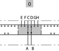 Válvula 8/3 vías 12 V DC DFE-052-8B-G06-1