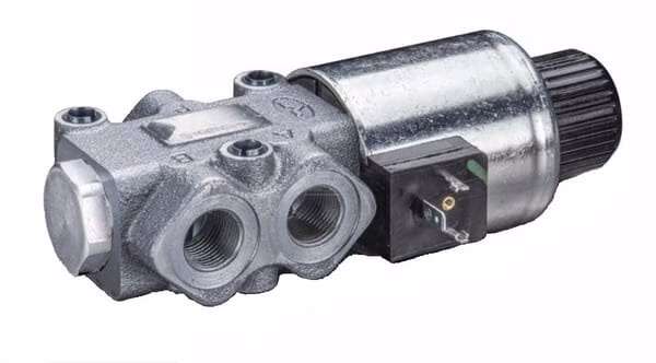 Válvula DFE10 3/2, 12 VCC 1/2