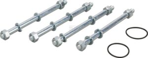 Juego de tornillos DFE140, 2 hexágonos