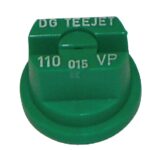 Tobera estándar, doble, chorro plano DG 110° 015 verde plástico TeeJet