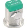 Tobera anti-deriva, venturi, doble chorro plano DGTJ 110° 015 verde acero inoxidable TeeJet 9 Tobera anti-deriva, venturi, doble chorro plano DGTJ 110° 015 verde acero inoxidable TeeJet