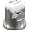 Tobera anti-deriva, venturi, doble chorro plano DGTJ 110° 08 blanco acero inoxidable TeeJet