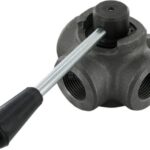 Válvula de 3 vías T 1" BSP