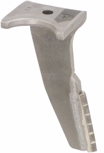Power harrow tine RH, Long-Carbide 1 Power harrow tine RH, Long-Carbide