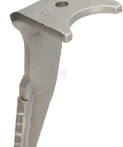 Power harrow tine LH, Long-Carbide