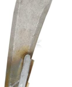 Diente de grada rotativa, RH, Carburo 10 Power harrow tine, RH, Carbide