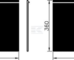 Protector antisalpicaduras para remolque 450x360mm