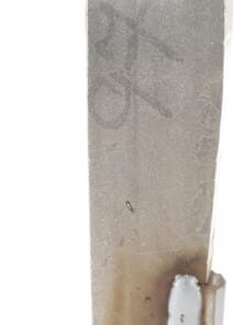 Diente de grada rotativa RH, Carburo 10 Power harrow tine RH, Carbide
