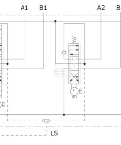 Válvula de control DLM122/2 Can-bus