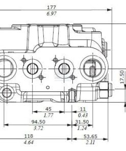 Válvula de control DLM122/2 Can-bus