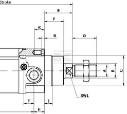 Cilindro estándar