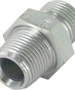 Racor doble 3/8 BSPx3/8 BSPT