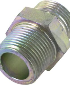 Racor doble 1 BSP x 1 BSPT