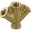 Pieza en Y 3/8" triple