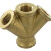Pieza en Y 1/2" triple