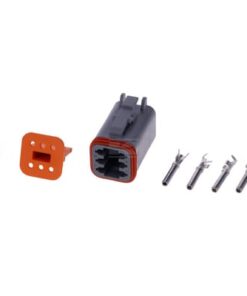 Juego de conectores DT de 6 clavijas hembra