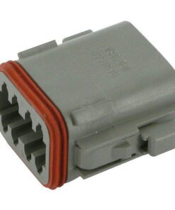 Caja para enchufe 8 polos Hembra DT