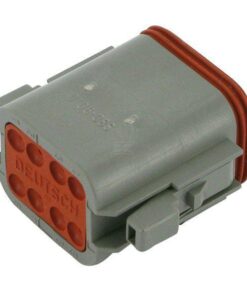 Caja para enchufe 8 polos Hembra DT