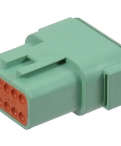 Caja para enchufe 12 polos, macho DTM-C