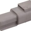 Caja para enchufe 2 polos, macho DTM