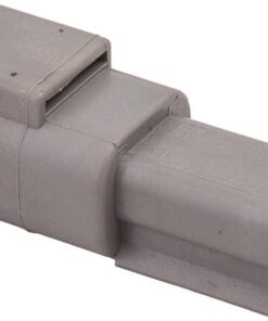 Caja para enchufe 2 polos, macho DTM