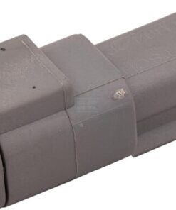 Caja para enchufe 2 polos, macho DTM