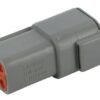 Caja para enchufe 6 polos, macho DTM