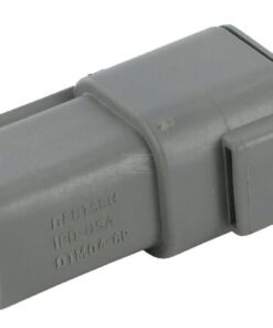Caja para enchufe 6 polos, macho DTM