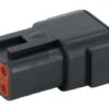 Caja para enchufe 8 polos, hembra DTM