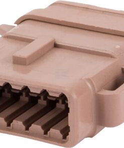 Caja para enchufe 12 polos, hembra DTM