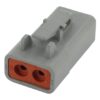 Carcasa para enchufe 2 polos Hembra DTP 5 Carcasa para enchufe 2 polos Hembra DTP