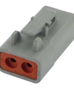 Carcasa para enchufe 2 polos Hembra DTP