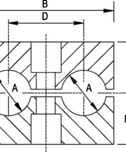 Abrazadera para tubo completa 6 x 6 mm (5)