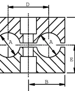 Cuerpo abraz. PP 22/22mm (25)