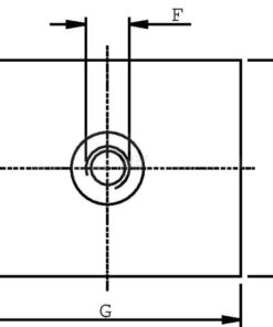 Abrazadera compl. 15x15mm (1)