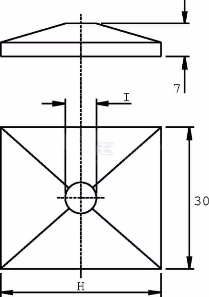 Abrazadera compl. 18x18mm (1) 4 Abrazadera compl. 18x18mm (1)