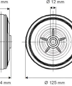 Rueda 125 mm
